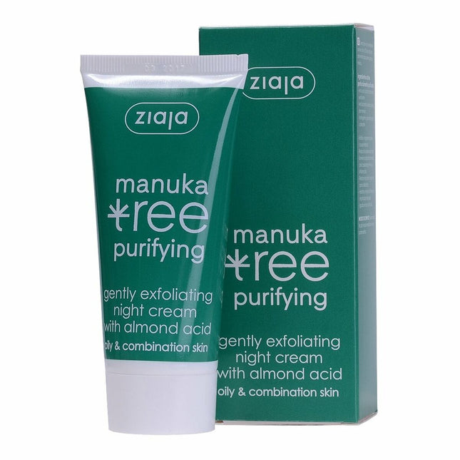 Ziaja Manuka Crema De Noche Unisex, 50 ml