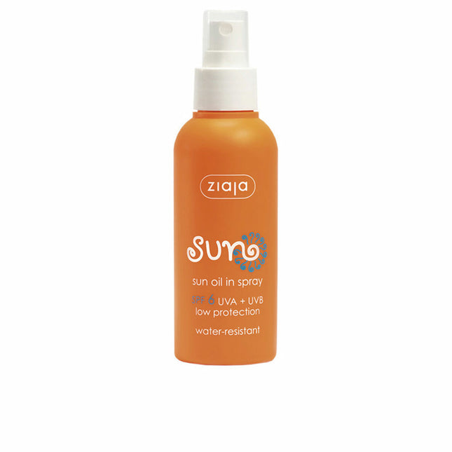 Ziaja Sun Aceite Solar – Spray Spf6 Unisex, 125 ml