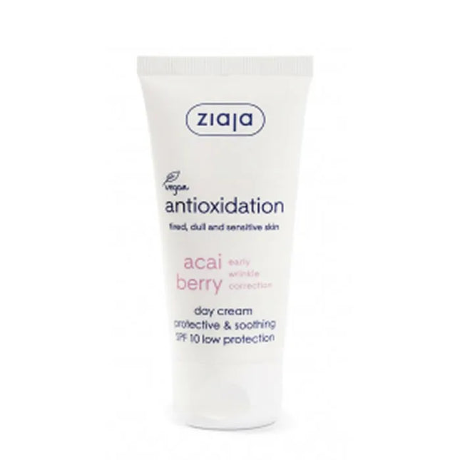 Ziaja Acai Crema Facial De Día Spf10 Unisex, 50 ml