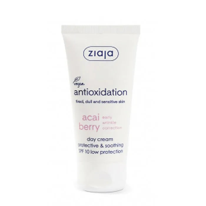 Ziaja Acai Crema Facial De Día Spf10 Unisex, 50 ml