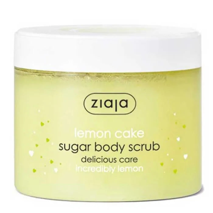 Ziaja Lemon Cake Exfoliante Corporal De Azúcar Unisex, 300 ml