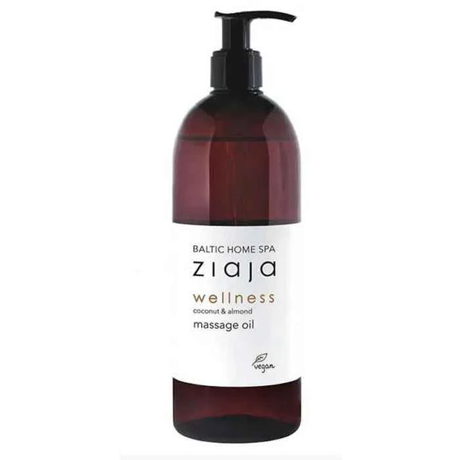 Ziaja Baltic Home Spa Wellness Aceite De Masaje De Almendra y Coco Unisex, 490 ml