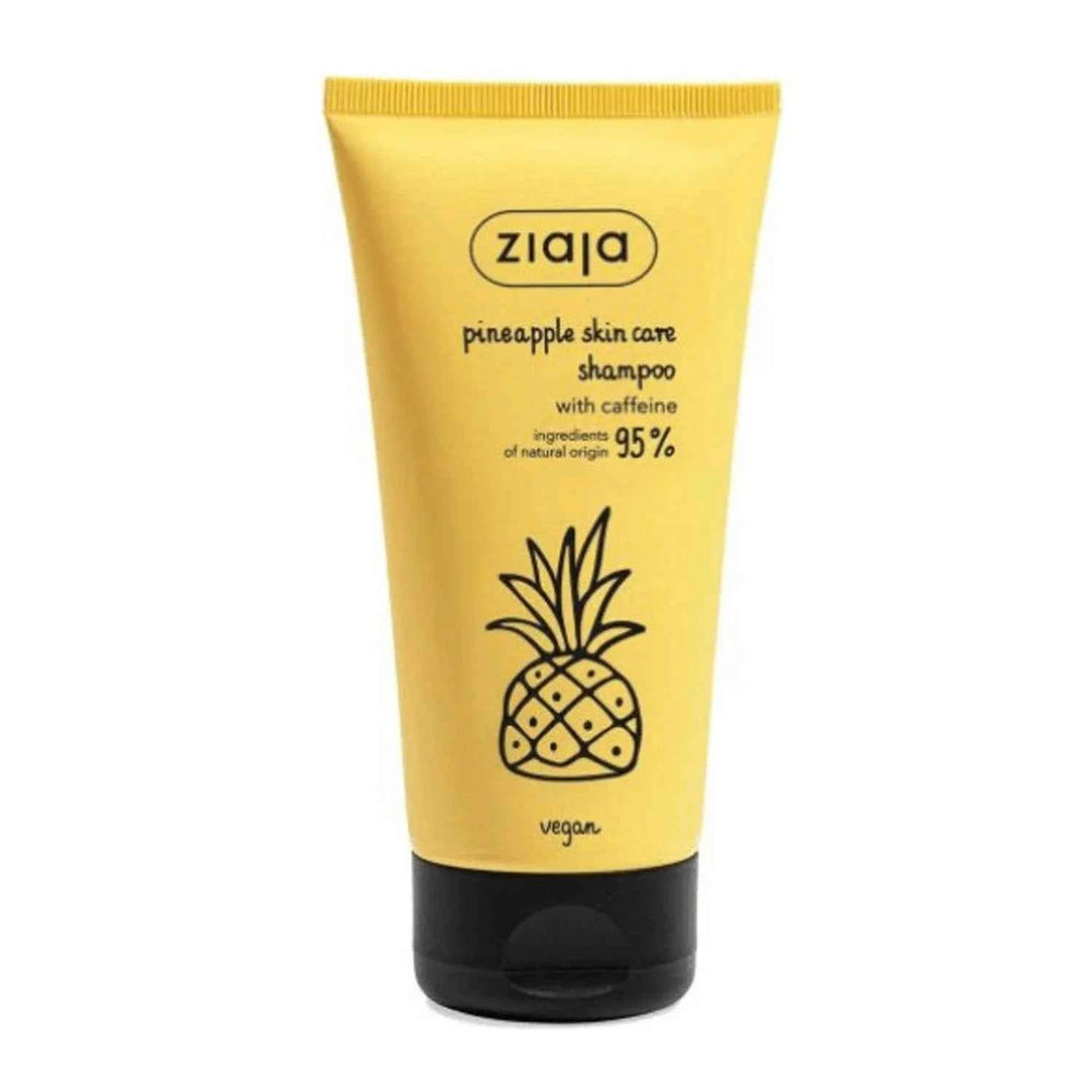 Ziaja Piña Skin Care Champu Con Cafeina Unisex, 160 ml