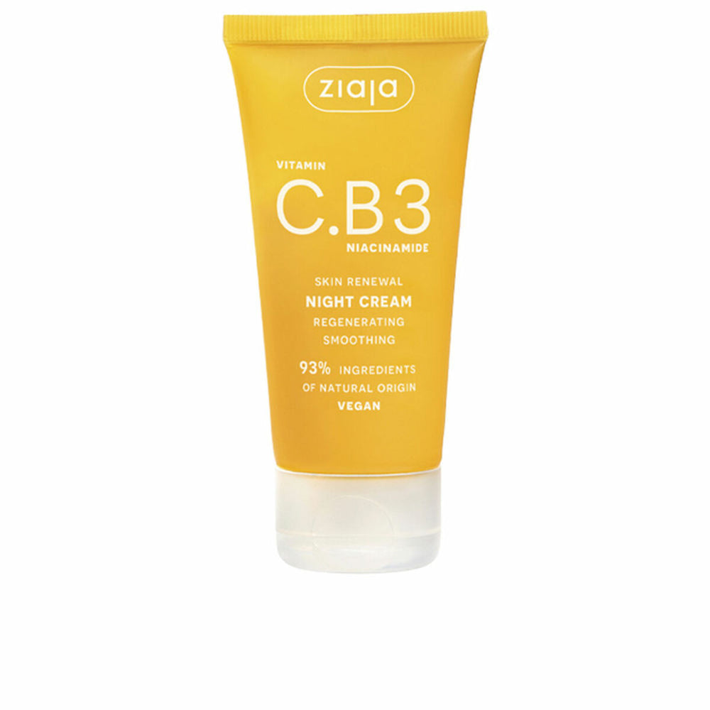 Ziaja Vitamina C B3 Niacinamida Crema Facial De Noche Regeneradora Unisex, 50 ml
