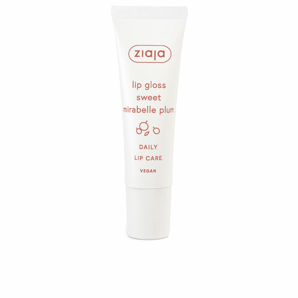 Ziaja Bálsamo Labial Con Brillo Sweet Mirabelle Plum Unisex, 12 ml