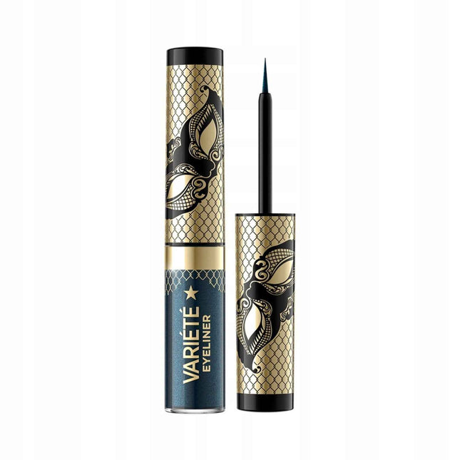 Eveline Cosmetics Variete Waterproof Sparkling – Liquid Eyeliner for Women, 03, Chameleon, 4 ml