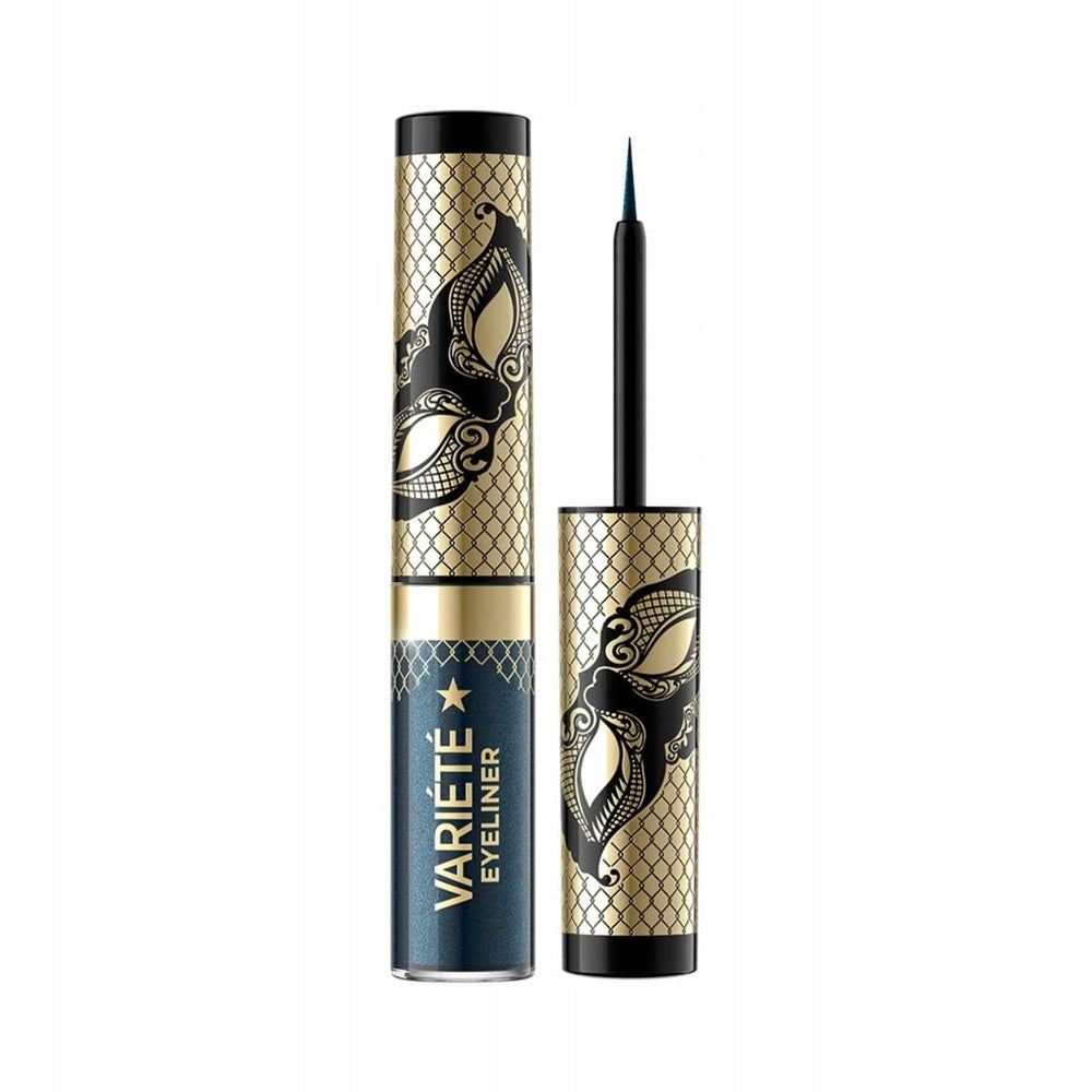 Eveline Cosmetics Variete Waterproof Sparkling – Liquid Eyeliner for Women, 03, Chameleon, 4 ml