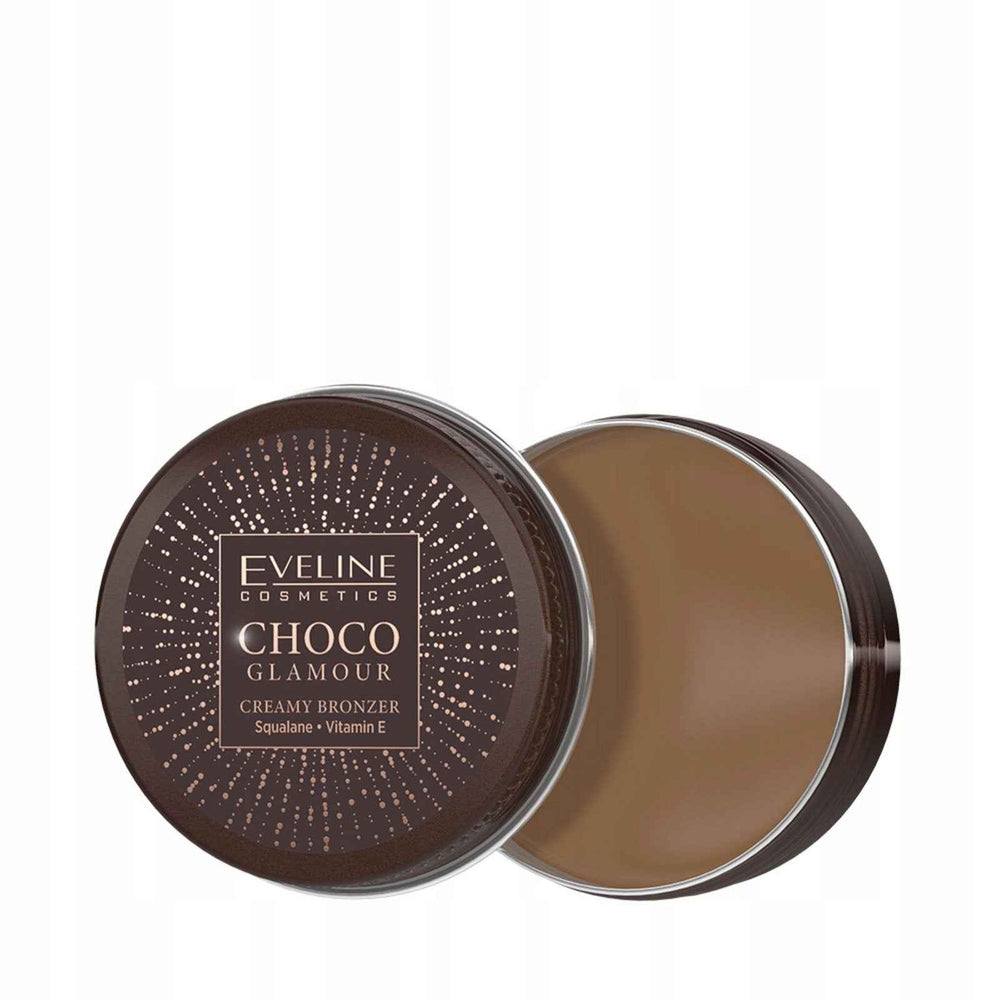 Eveline Cosmetics Choco Glamour – Cream Bronzer for Women, 01, Choco Glam, 20 g