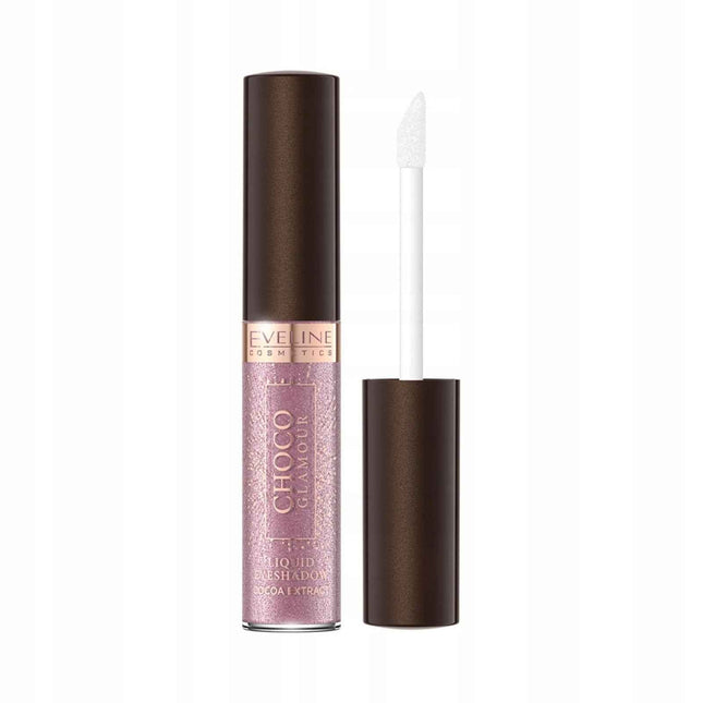 Eveline Cosmetics Choco Glamour Matte – Liquid Eyeshadow for Women, 4, 6.5 ml