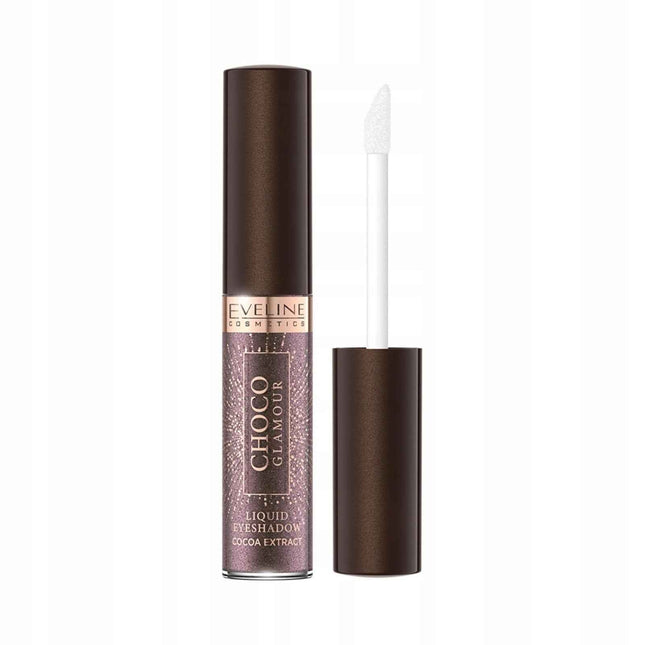 Eveline Cosmetics Choco Glamour Matte – Liquid Eyeshadow for Women, 06, 6.5 ml