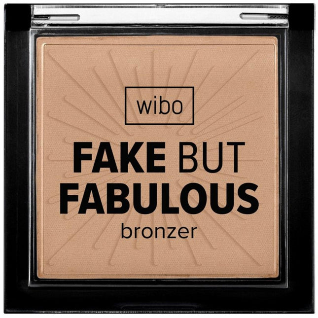 Wibo Fake But Fabulous Matte – Bronzer Compact Powder for Women, 02, Chestnut, 9 g
