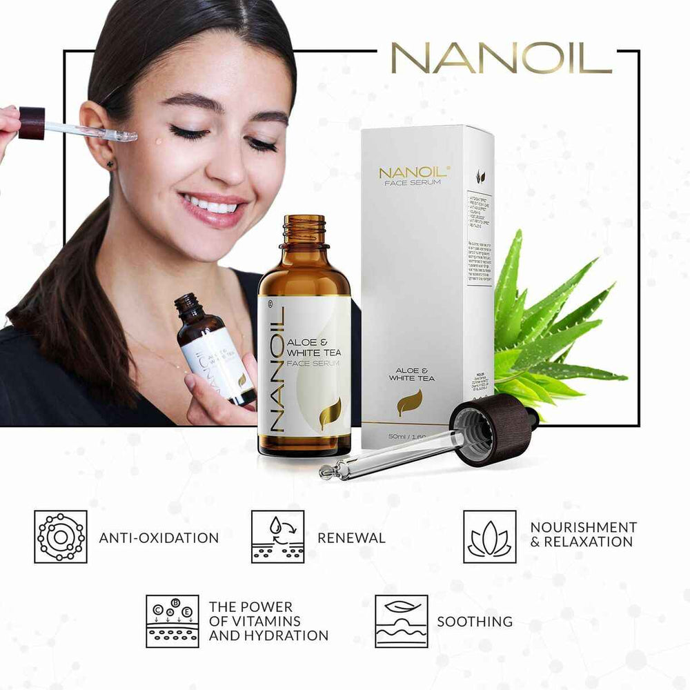 Nanolash Face – Serum Aloe y White Tea Unisex, 50 ml