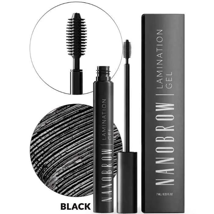 Nanobrow Lamination – Gel Black Unisex, 7 ml
