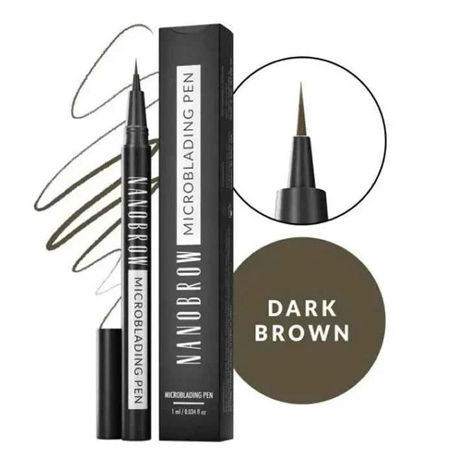 Nanobrow Microblading Pen Dark Brown Unisex, 1 ml