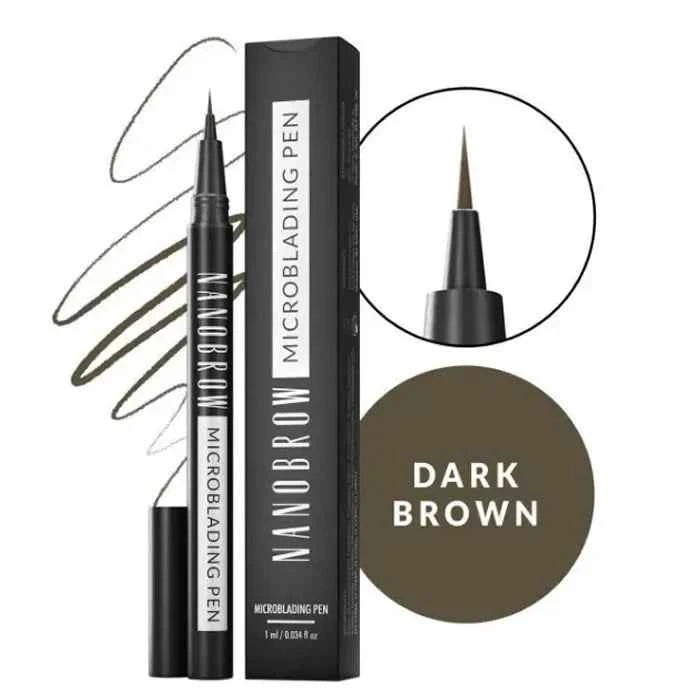 Nanobrow Microblading Pen Dark Brown Unisex, 1 ml