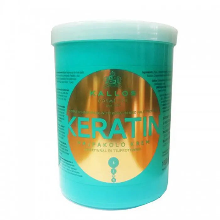Kallos Cosmetics Keratin Mask Unisex, 1000 ml