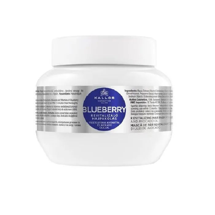 Kallos Cosmetics Blueberry Mask Unisex, 275 ml