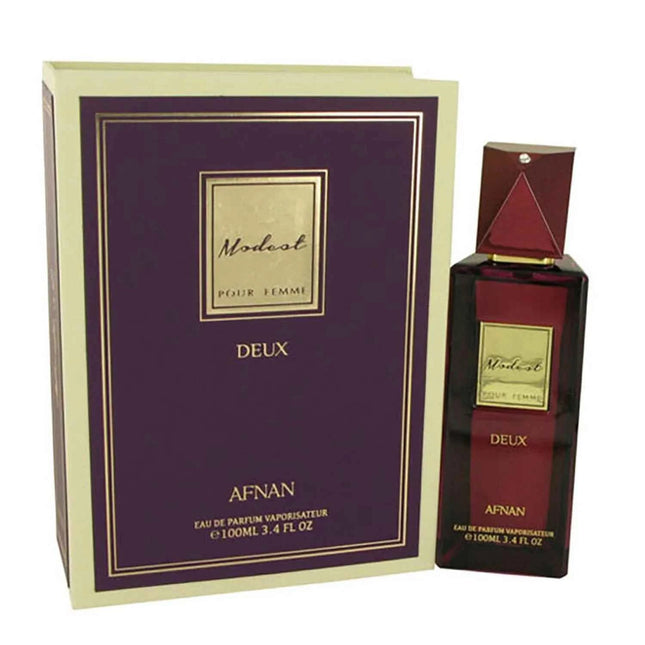 Afnan Modest Deux – Eau de Parfum for Women, 100 ml Spray