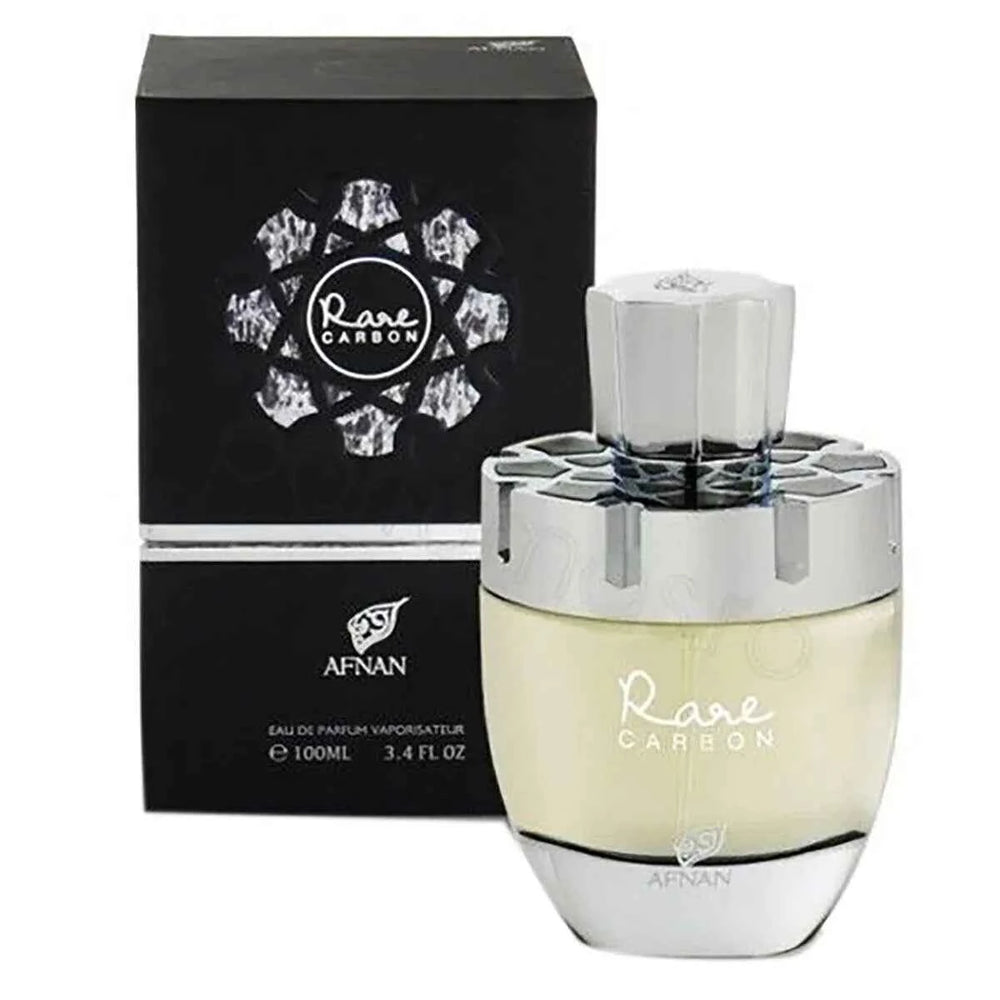 Afnan Rare Carbon – Eau de Parfum for Men, 100 ml Spray