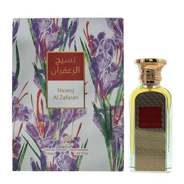 Afnan Naseek Al Zafaran – Eau de Parfum for Women, 50 ml Spray