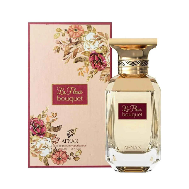 Afnan La Fleur Bouquet – Eau de Parfum for Women, 80 ml Spray