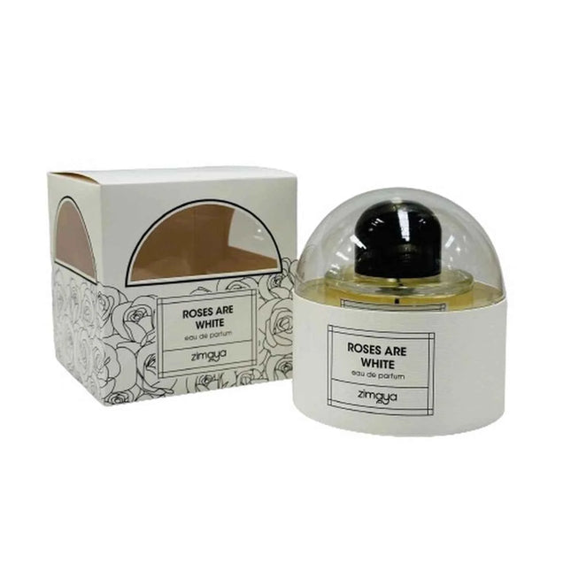 Zimaya Roses Are White – Eau de Parfum for Women, 100 ml