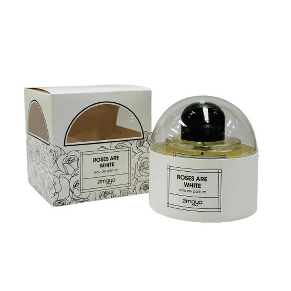 Zimaya Roses Are White – Eau de Parfum for Women, 100 ml