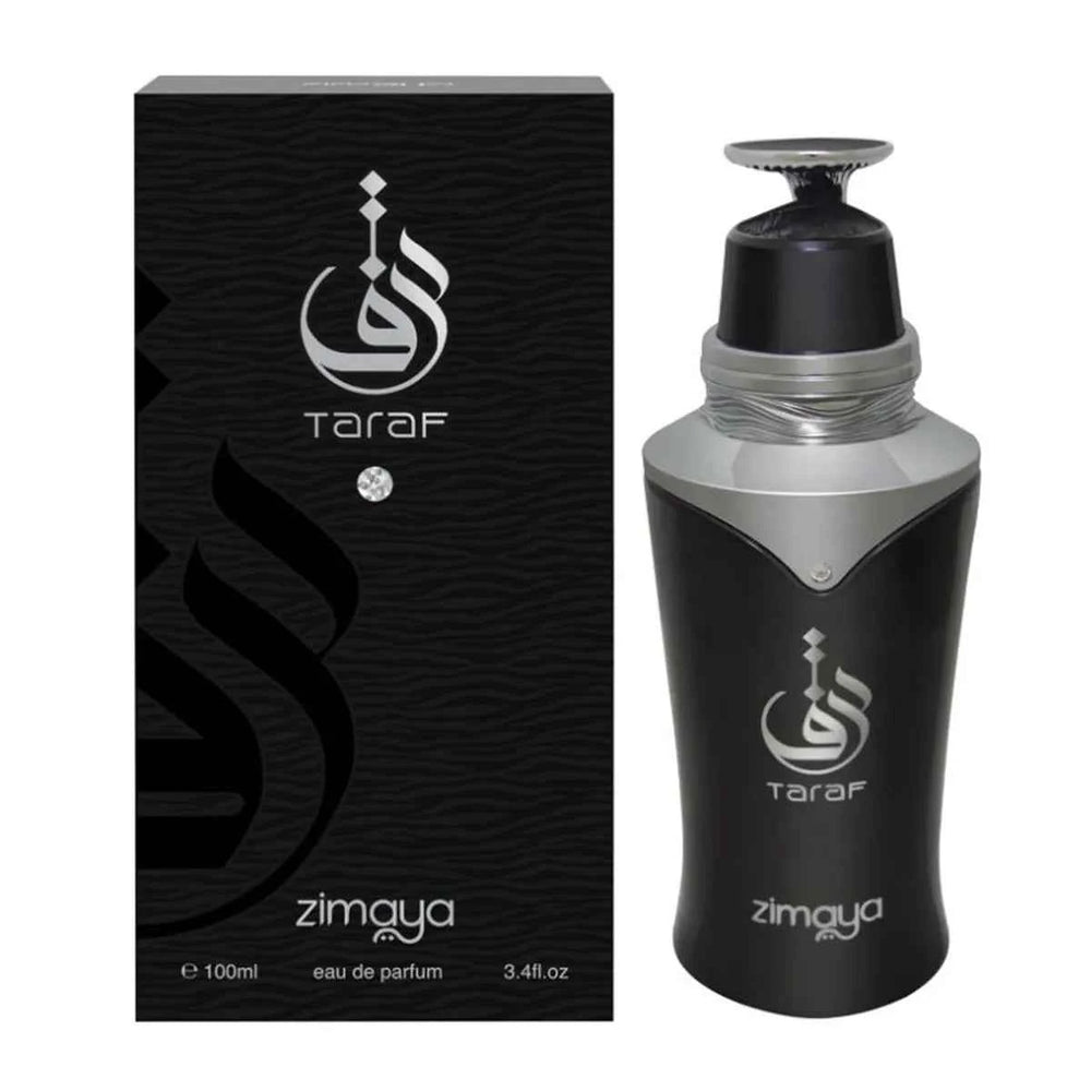 Zimaya Taraf Black – Eau de Parfum for Men, 100 ml