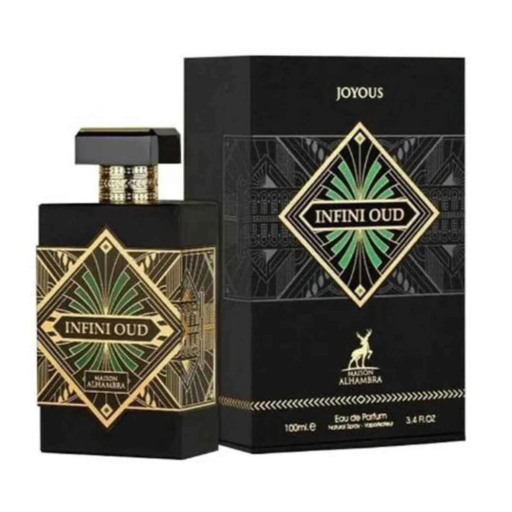 Maison Alhambra Joyosus Infini Oud – Eau de Parfum for Women, 100 ml Spray