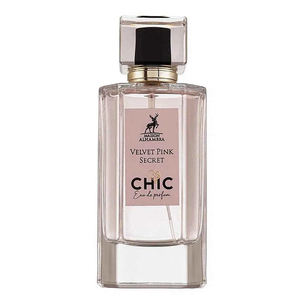 Maison Alhambra Velvet Pink Secret Chic – Eau de Parfum for Women, 100 ml