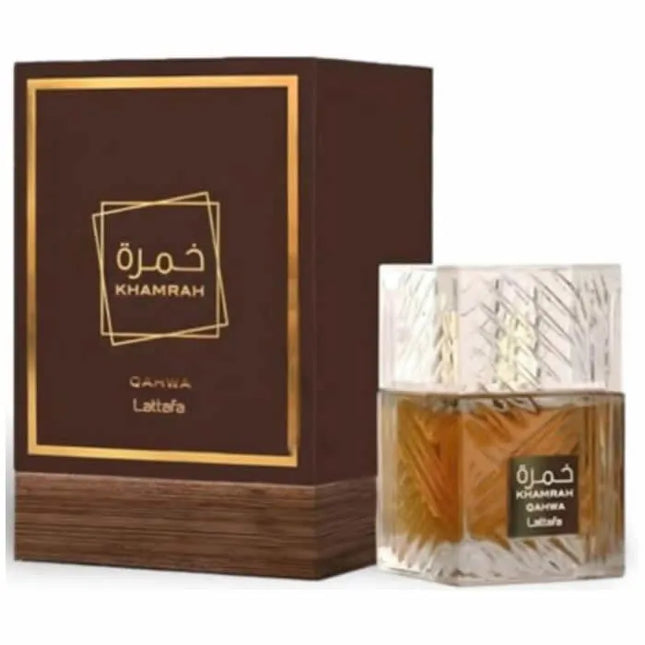 Lattafa KHAMRAH QAHWA – Eau de Parfum for Women SPRAY, 100 ml