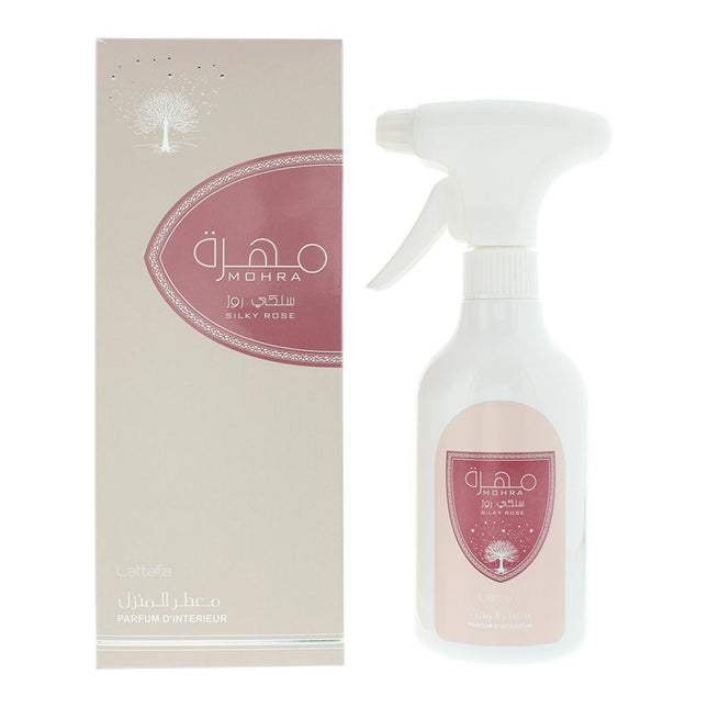 Lattafa Mohra Silky Rose Silky Rose – Room Spray Unisex, 450 ml