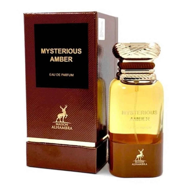 Maison Alhambra Mysterious Amber – Eau de Parfum for Women, 100 ml Spray