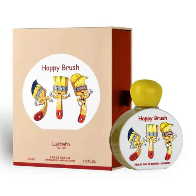 Lattafa Pride Happy Brush – Eau de Parfum for Women, 75 ml Spray