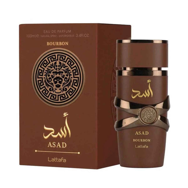 Lattafa Asad Bourbon – Eau de Parfum for Women, 100 ml Spray