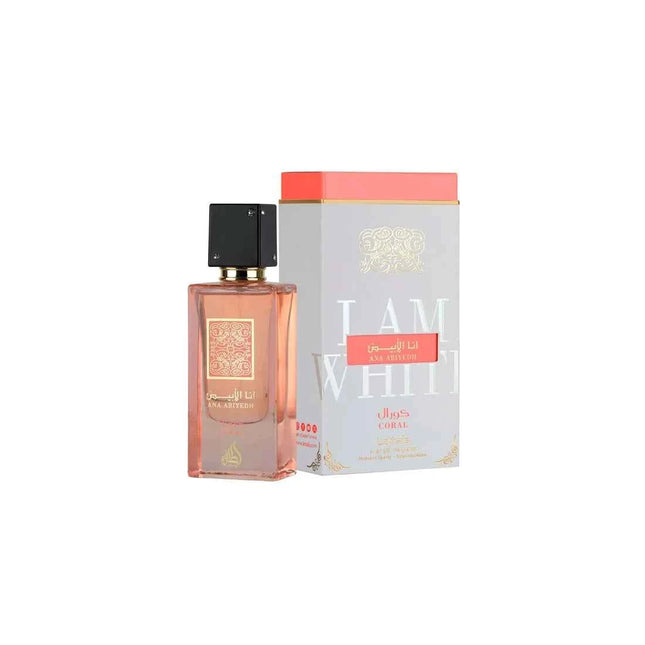 Lattafa Ana Abiyedh Coral – Eau de Parfum for Women Spray, 100 ml