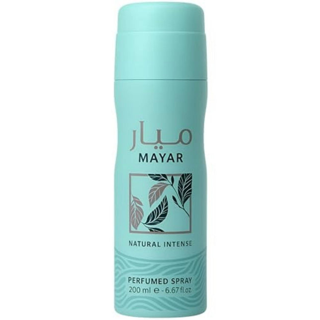 Lattafa Mayar Natural Intense – Body Spray for Women, Body, Fruity, 200 ml