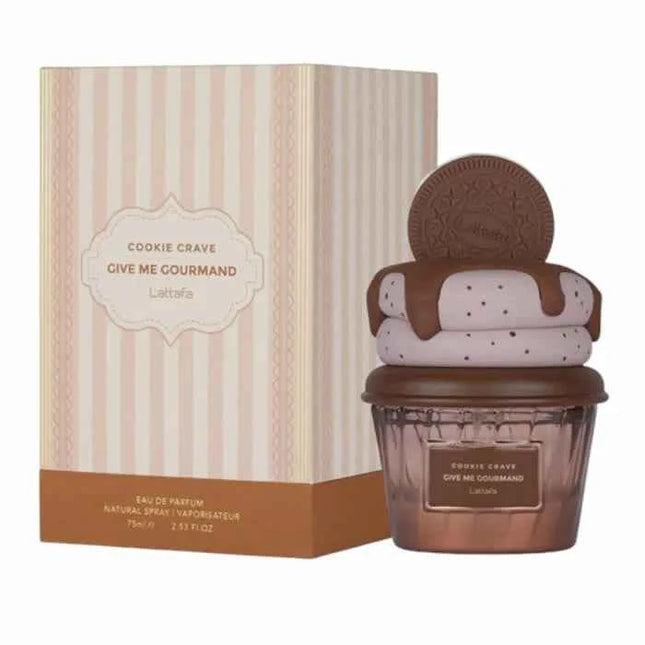 Lattafa Give Me Gourmand Cookie Crave – Eau de Parfum for Women Spray, 75 ml