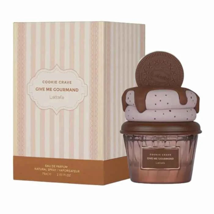 Lattafa Give Me Gourmand Cookie Crave – Eau de Parfum for Women Spray, 75 ml