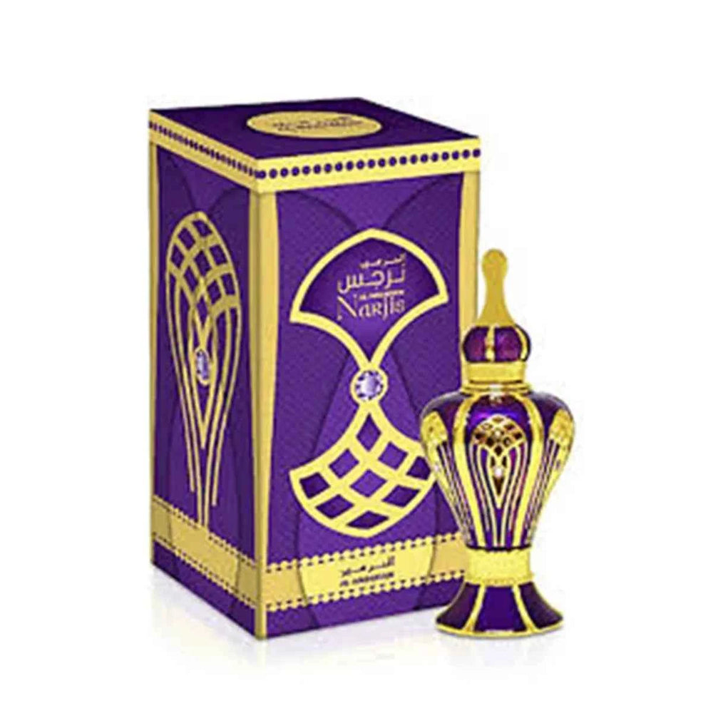 AL Haramain Narjis Aceite Perfumado for Women, 15 ml