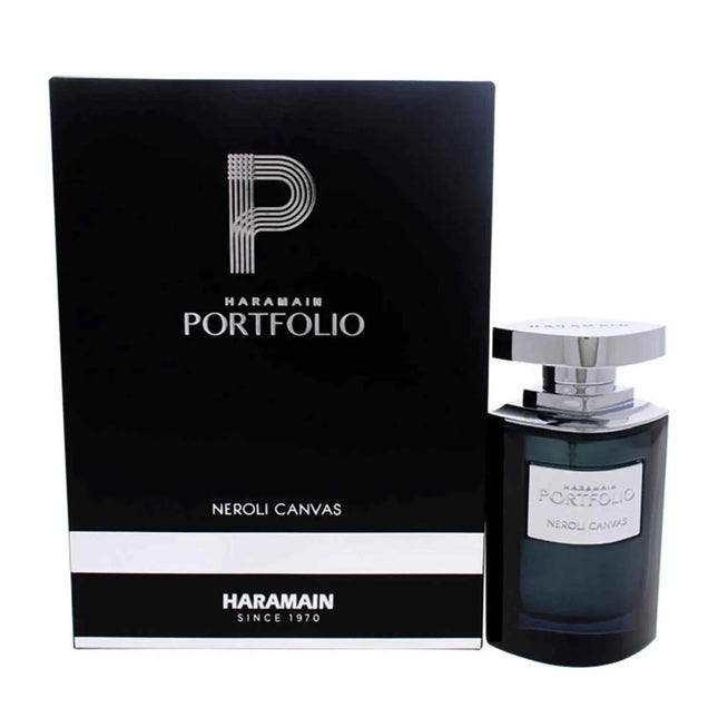 AL Haramain Portfolio Neroli Canvas – Eau de Parfum Unisex, 75 ml Spray