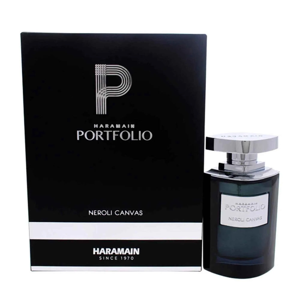 AL Haramain Portfolio Neroli Canvas – Eau de Parfum Unisex, 75 ml Spray