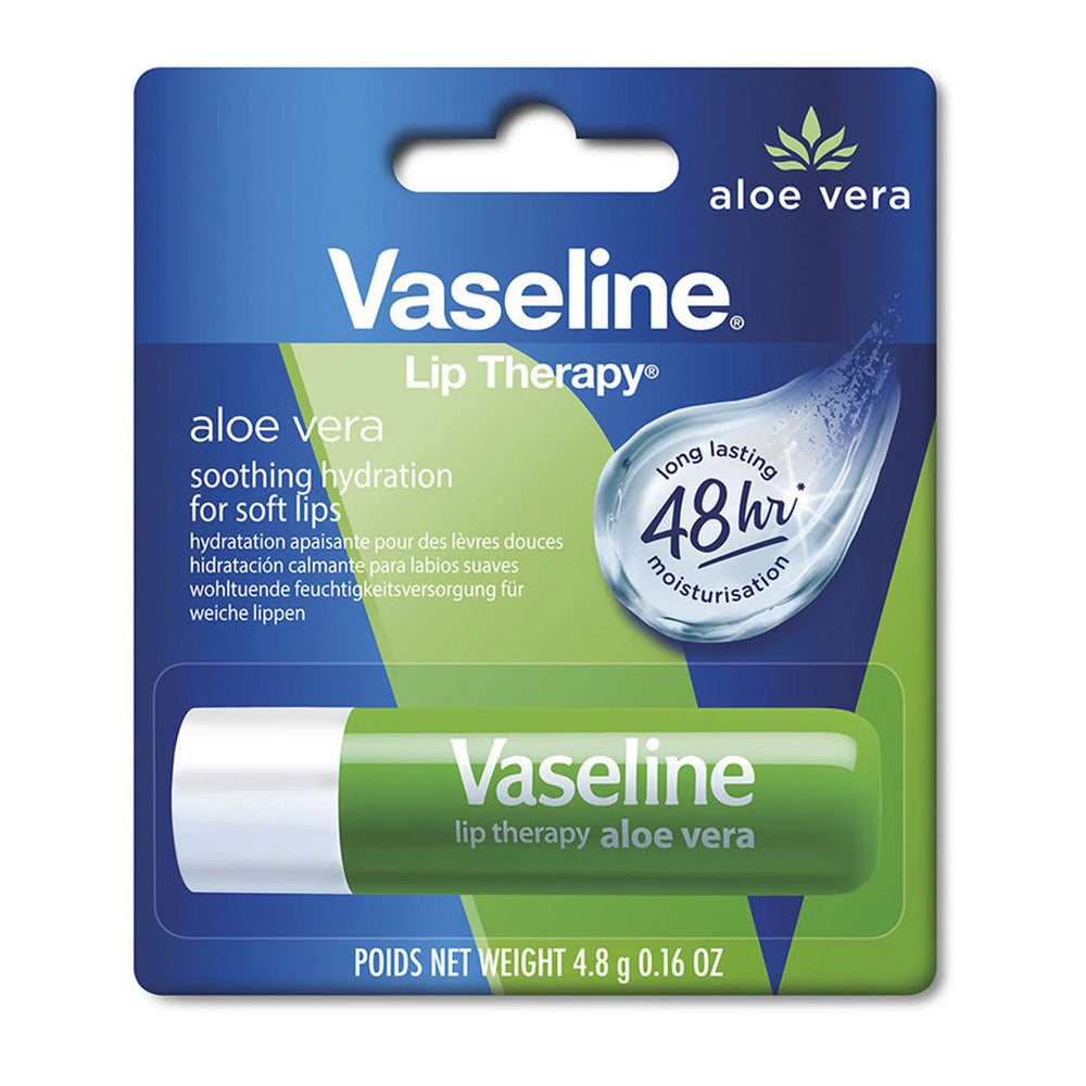 Vaseline Bálsamo Labial Stick Aloe Vera Unisex, 4,8 g