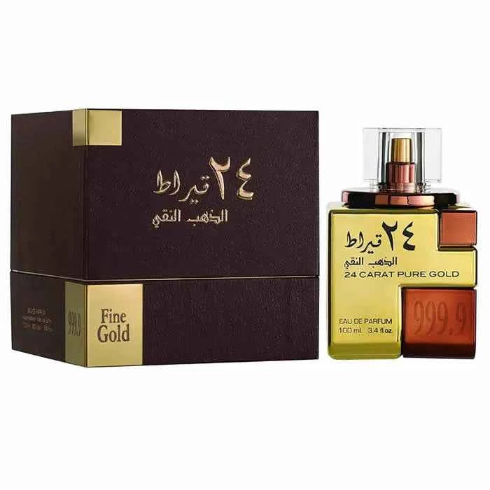 Lattafa 24 CARAT PURE GOLD – Eau de Parfum Unisex SPRAY, 100 ml
