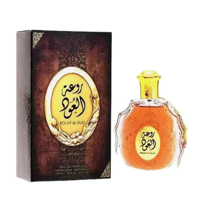 Lattafa Rouat Al Oud – Eau de Parfum for Men, 100 ml Spray