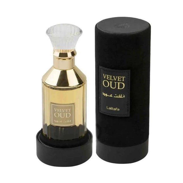 Lattafa Velvet Oud – Eau de Parfum for Men, 100 ml Spray