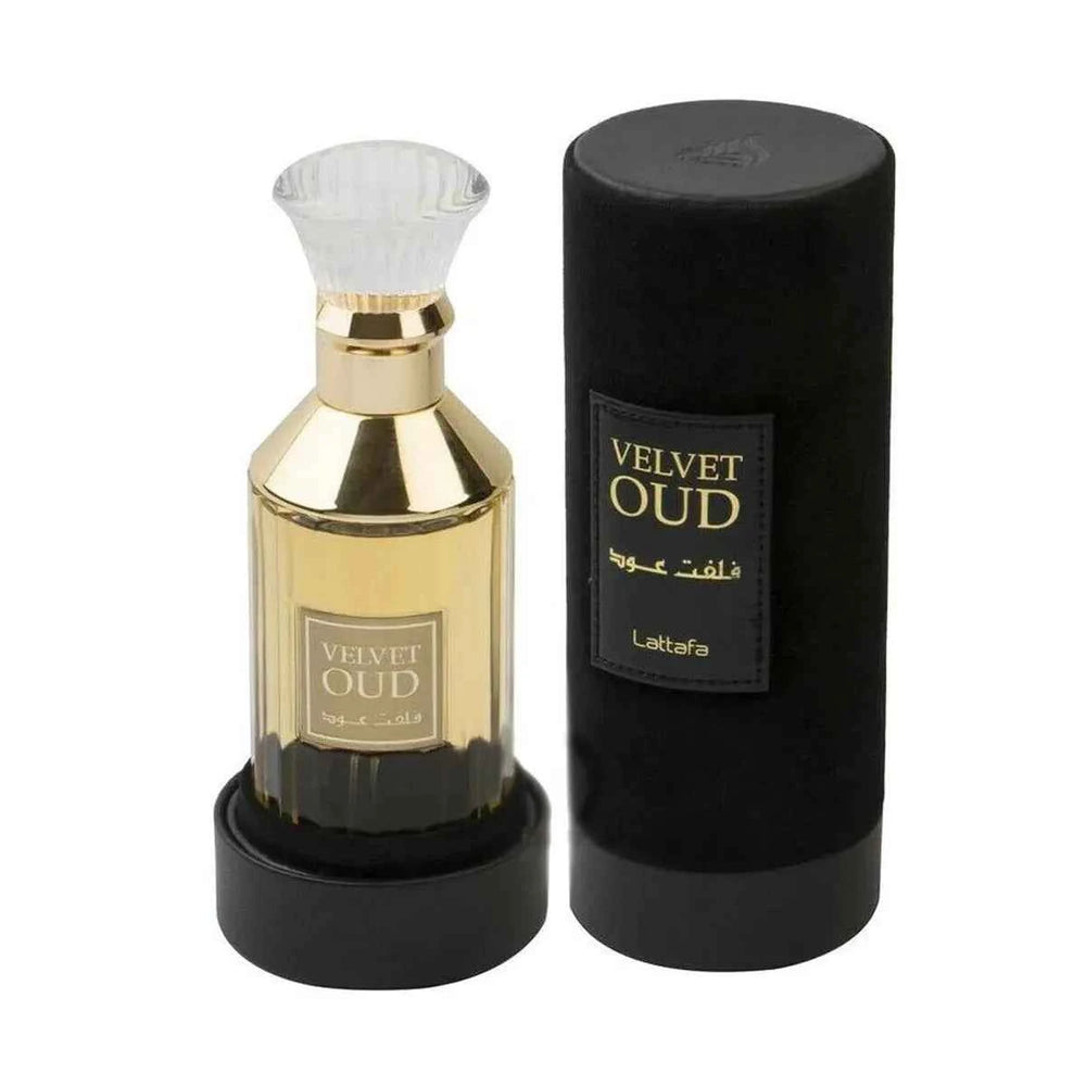 Lattafa Velvet Oud – Eau de Parfum for Men, 100 ml Spray