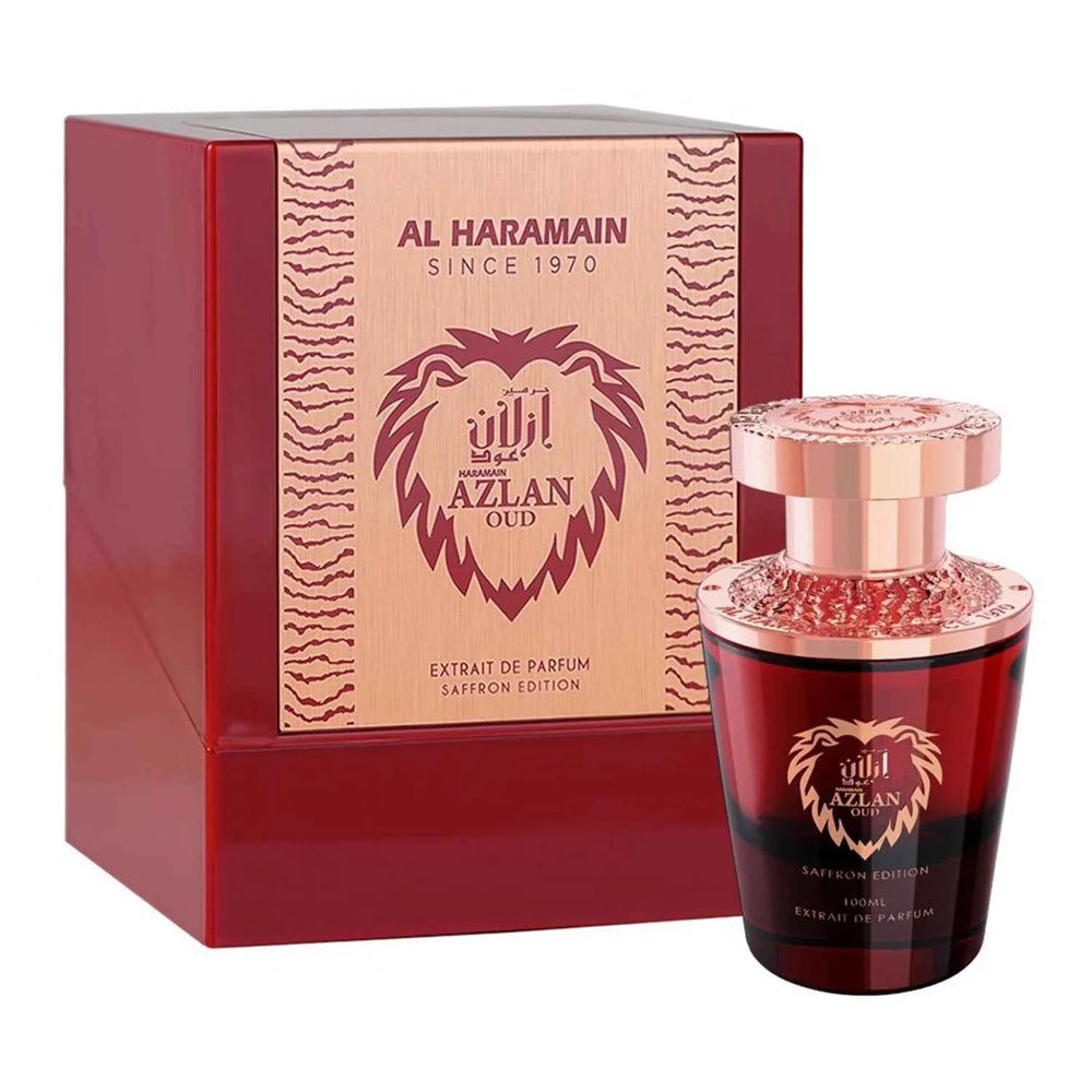 AL Haramain Amber Oud Extracto De – Perfume Saffron Edition for Women, 100 ml Spray