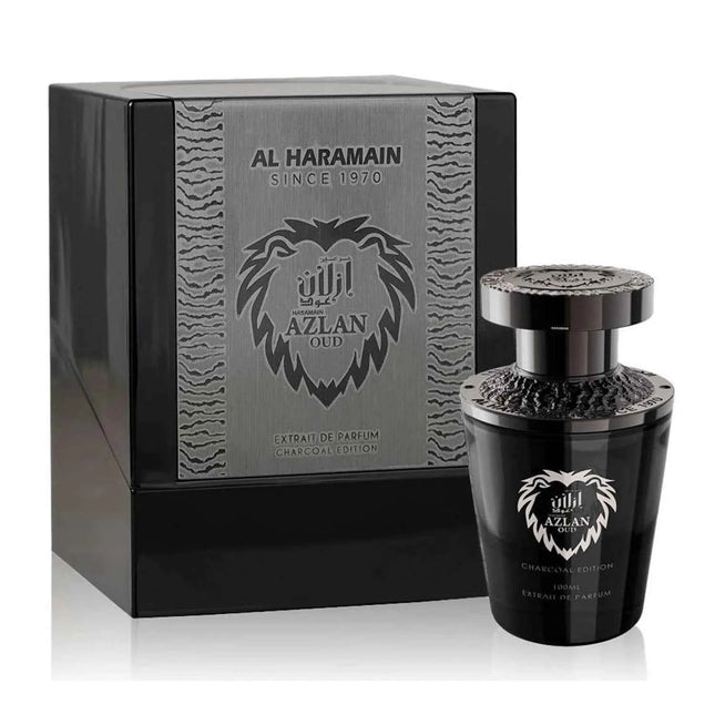 AL Haramain Amber Oud Extracto De – Perfume Charcoal Edition for Women, 100 ml Spray