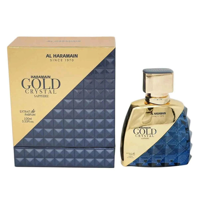 AL Haramain Gold Crystal Sapphire Extracto De – Perfume for Women, 100 ml
